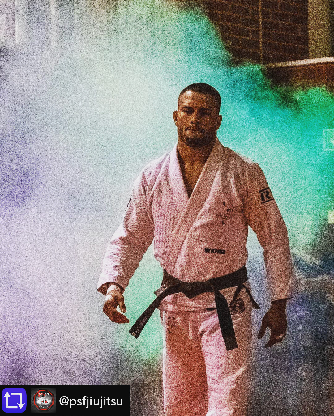 Rafael Lavrador, faixa preta de jiu jitsu